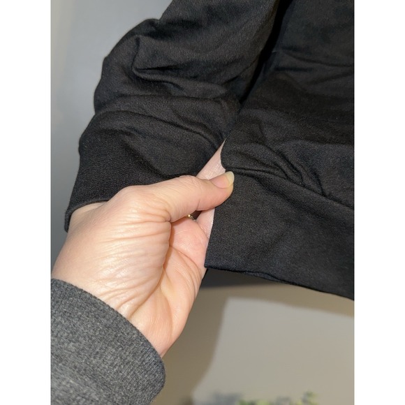 New Moon Phases Sweatshirt Quarter zip Size XL Witchy Goth Astrology Whimsical - Picture 4 of 7